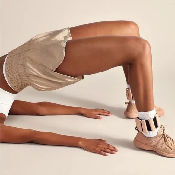 Free people Movement The Way Home Shorts in Clay Color high rise Sz Small - Picture 6 of 7